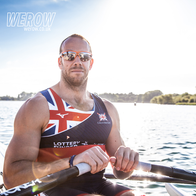 Andy Houghton represents Great Britain in the PR1 single scull
