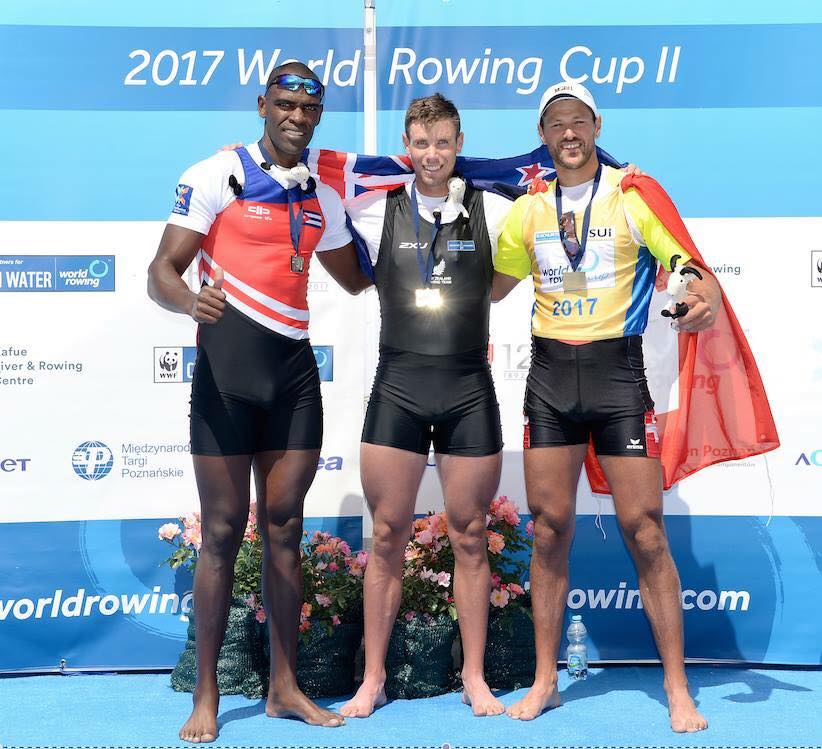Robbie Manson takes the sculling world cup II 