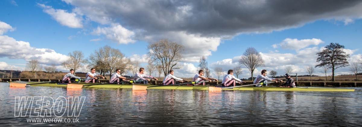 Leander practice at Henley on Thames for the Head of the River 2018