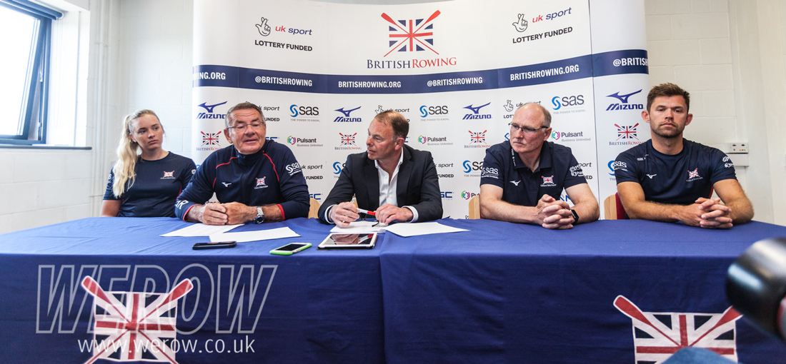 British Rowing press day for World Rowing Cup 1