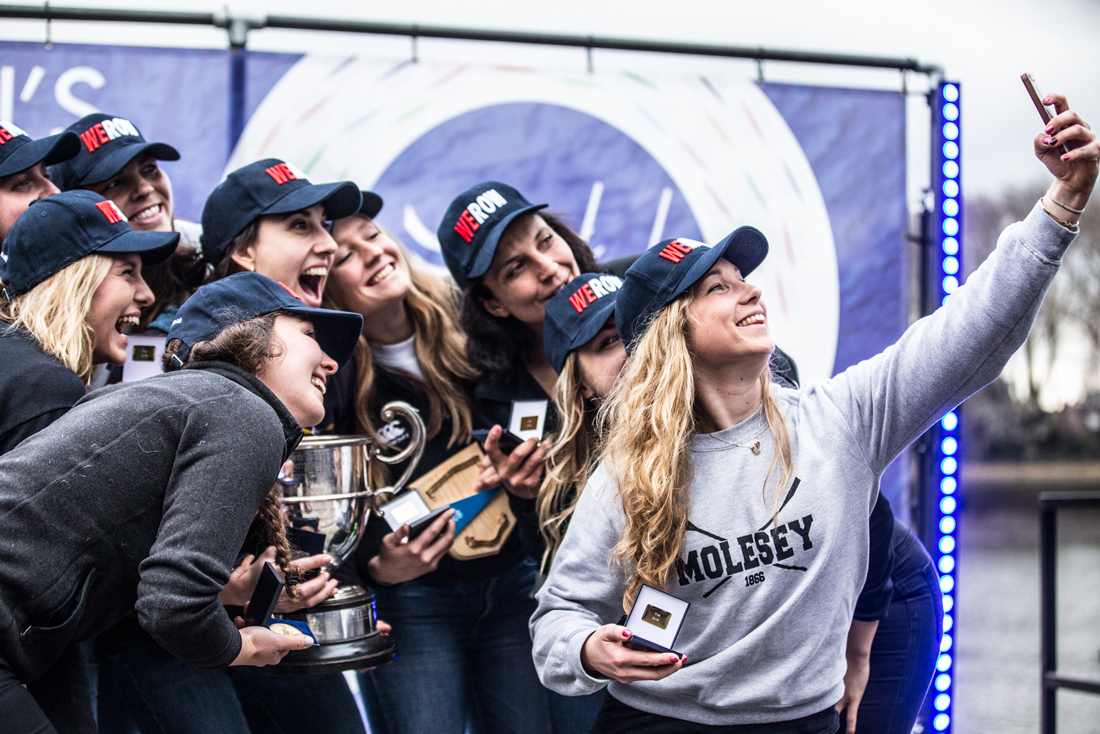 Molesey women's eight take club pennant at WEHoRR 2018