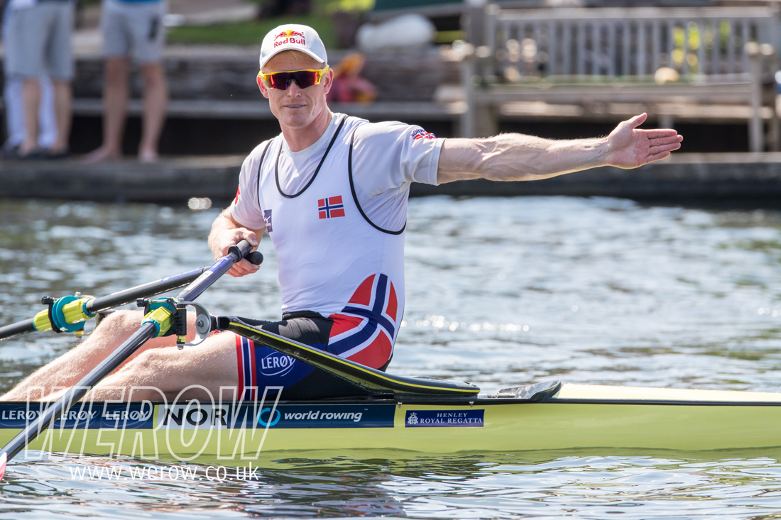 Kjetil Borch at Henley Royal Regatta will be competing at the Philadelphia Gold Cup 2018 - Headline rowers announced for the Philadelphia Gold Cup