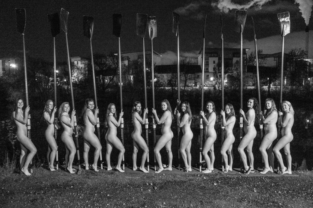 Glasgow University Boat Club naked calendar