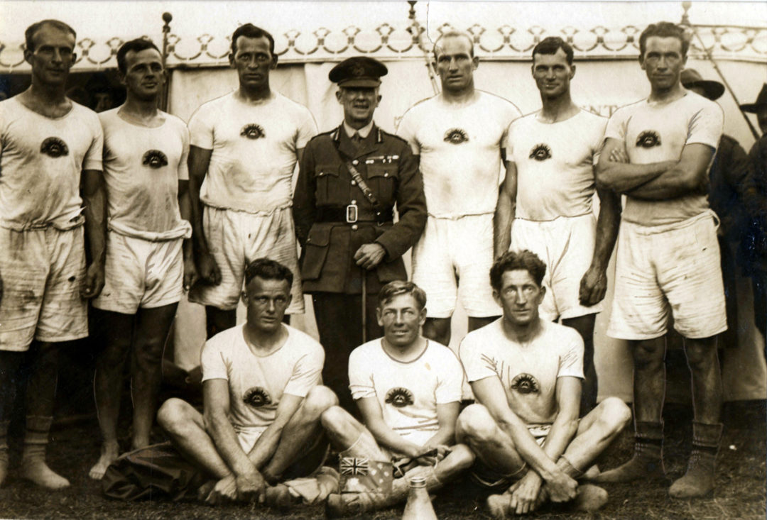 The AIF N0.1 Crew. Winners of the 1919 Royal Henley Peace Regatta WEROW - Henley Royal Regatta announces the return of the King's Cup for international military mixed eights