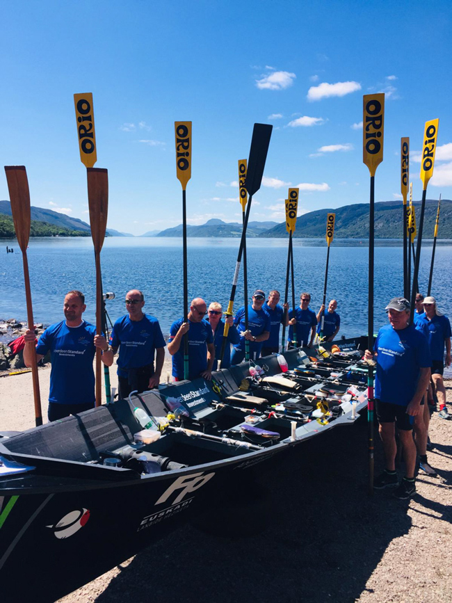 Loch Ness rowing record broken 0000 - Loch Ness rowing record broken after 26 years