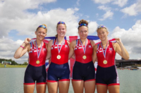 Rowers from the GB v France rowing match 2019